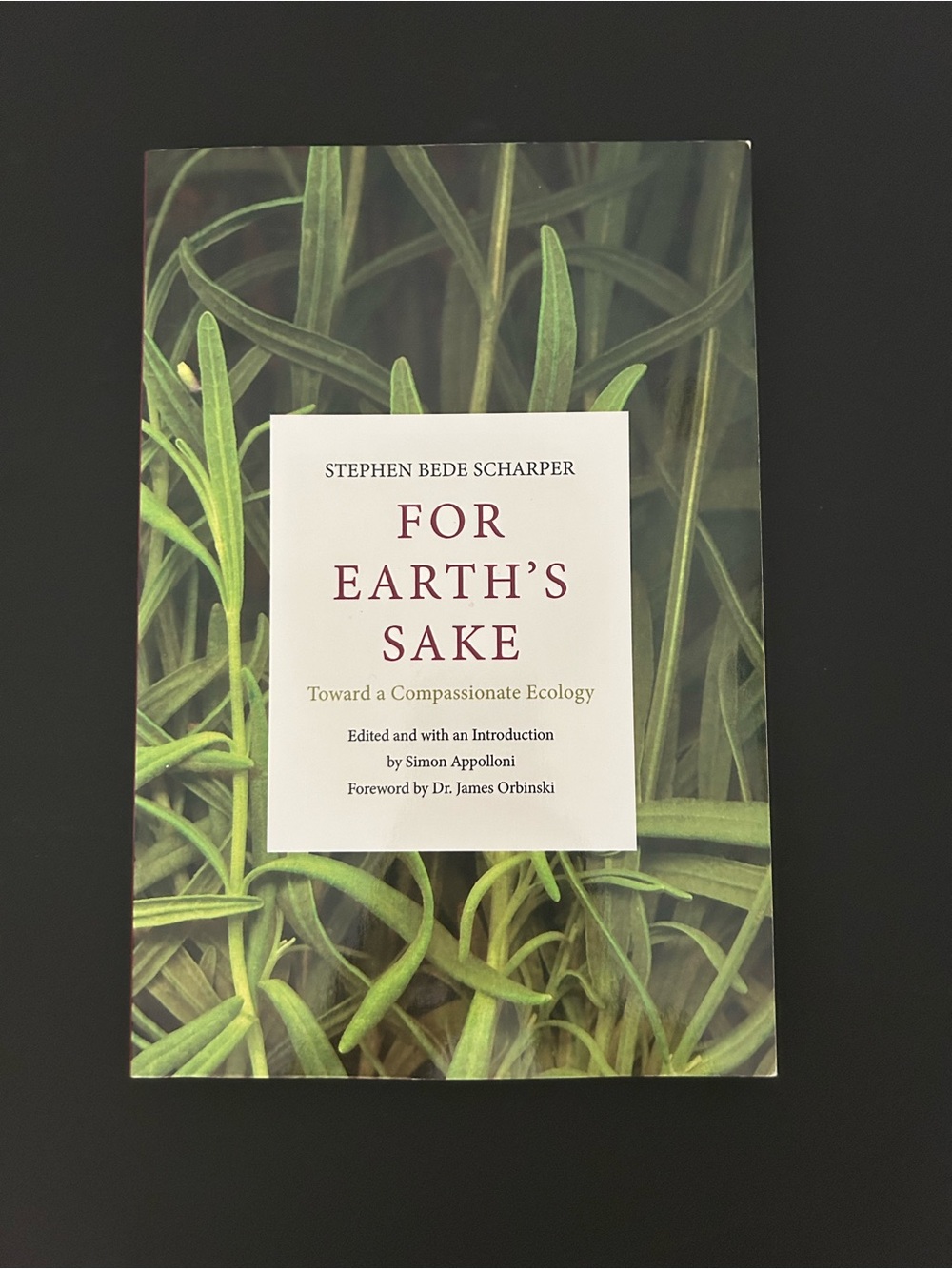 For Earth's Sake - Toward a Compassionate Ecology